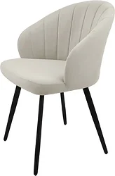 Гальваник Камино-лофт (ткань, черный муар/catania ivory)