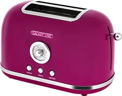 Тостер Galaxy Line GL2916 (малиновый джем) Тостер Galaxy Line GL2916 (малиновый джем)