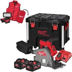 Дисковая пила погружная Milwaukee M18 FPS55MC-552P 4933499456 (с 2-мя АКБ, кейс)