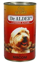 Dr. Alder ДОГ ГАРАНТ говядина кусочки в желе Для взрослых собак (1.2 кг) 12 шт.