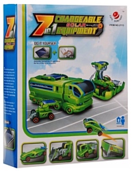 CuteSunlight Toys Factory 2113 Changeable Solar Equipment 7 in 1