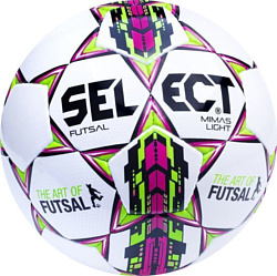 Select Futsal Mimas Light (4 размер, белый/розовый/салатовый)