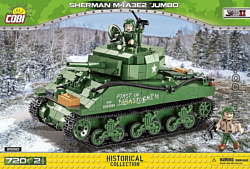 Cobi World War II 2550 Sherman M4A3E2 Jumbo