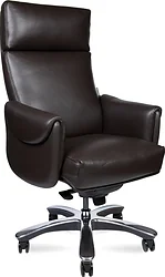 Кресло Norden Ritz A 2108 brown leather (кожа коричневый/алюминиевая крестовина) Кресло Norden Ritz A 2108 brown leather (кожа коричневый/алюминиевая крестовина)