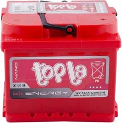 Автомобильный аккумулятор Topla Energy R+ 108845 (45Ah)