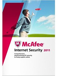 Антивирус McAfee Internet Security 2011 (3 ПК, 1 год)