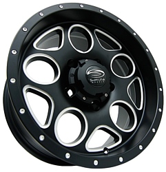 Sakura Wheels 3243 8x16/5x139.7 D110.5 ET-10 Черный