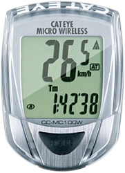Cateye Micro Wireless Silver (CC-MC100W)