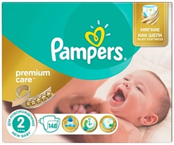 Pampers Premium Care 2 Mini (148 шт.)