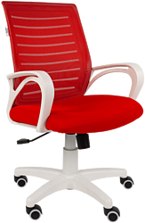 Русские кресла РК-16 (красный, белый пластик)