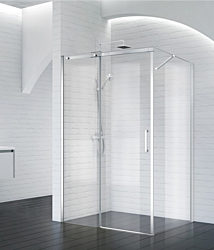 BelBagno ACQUA-AH-1-110/100-C-Cr (прозрачное стекло)