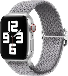 Ремешок Rumi Wick из плетеного нейлона для Apple Watch 38/40/41mm (серый)