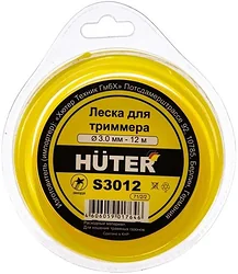 Леска для триммера Huter S3012 71/2/2 Леска для триммера Huter S3012 71/2/2