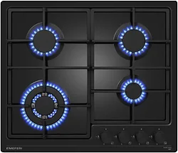Газовая варочная панель Meferi MGH604BK Light
