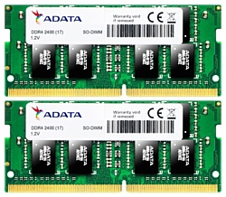 ADATA DDR4 2400 SO-DIMM 8Gb (Kit 2x4Gb)