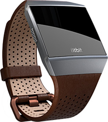 Fitbit кожаный для Fitbit Ionic (L, cognac)