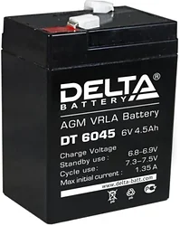 Аккумулятор для ибп Delta DT 6045