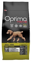 OptimaNova (8 кг) Adult Dog Mini Digestive Rabbit & Potato