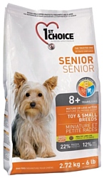 1st Choice (6 кг) Chicken Formula TOY and SMALL BREEDS for SENIORS
