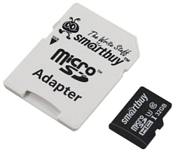 SmartBuy Professional microSDHC Class 10 UHS-I U3 32GB + SD adapter