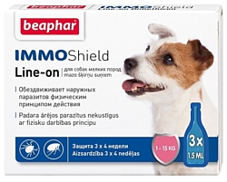 Beaphar IMMO Shield для собак мелких пород 3 пипетки