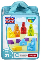 Mega Bloks First Builders DHX33 Изучаем цвета