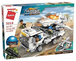 Конструктор Qman Trans-Collector 3215 Запуск беспилотника