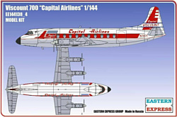 Eastern Express Гражданский авиалайнер Viscount 700 Capital Air EE144138-4