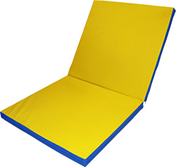 Формула здоровья Складной 2x1x0.08м (синий/желтый)
