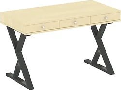 Офисный стол Riva Home Office VR.SP-1-118.M Anthracite (клен)
