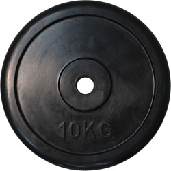 American Fitness Regular Rubber Plate 10 кг
