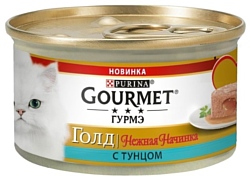 Gourmet (0.085 кг) 1 шт. Gold Нежная начинка с тунцом