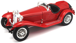 Bburago Alfa Romeo 8C 2300 Spider Touring 1932 18-12063 (красный)