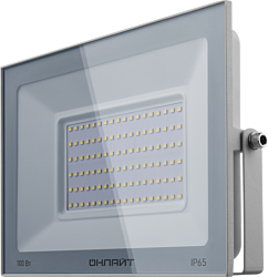 Фонарь Онлайт OFL-100-6K-WH-IP65-LED