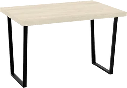 Кухонный стол TMB Loft Слэнд Дуб 1200x600 40 мм (скандинавский бук)