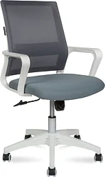 Кресло Norden Бит LB 815BW-AF03-T58 (белый/серый/темно-серый)