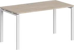 Стол для работы Norden 120x60x75 SG.201.OL.63.WH (дуб светлый/белый)