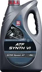 Трансмиссионное масло Лукойл ATF Synth VI 4л