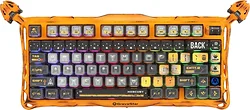 Клавиатура Gravastar Mercury K1 Pro Special Edition Battle-Worn Yellow GravaStar x Kailh Speedy Mint