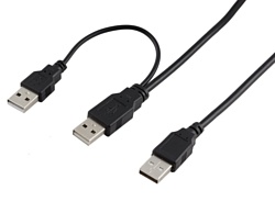 USB 2.0 - 2 USB 2.0 5м