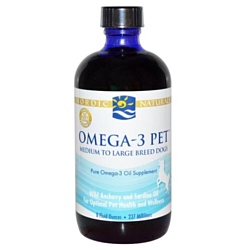 Nordic Naturals Omega-3 для средних и крупных собак