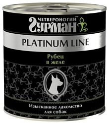 Четвероногий Гурман Platinum line Рубец говяжий в желе (0.5 кг) 6 шт.