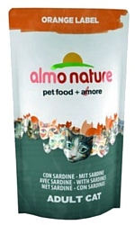 Almo Nature Orange Label Adult Cat Sardines (0.105 кг) 1 шт.