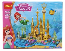 Jisi bricks (Decool) Princess 70213 Подводный замок Ариель