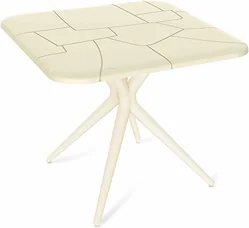 Кухонный стол Sheffilton SHT-TU30/TT30 83/83 (бежевый/бежевый) Кухонный стол Sheffilton SHT-TU30/TT30 83/83 (бежевый/бежевый)