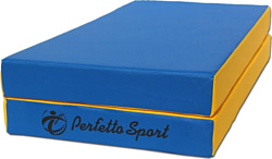 Perfetto Sport №3 складной 100x100x10 (синий/желтый)