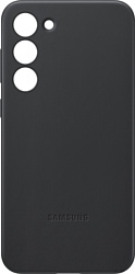 Samsung Leather Case S23+ (черный)