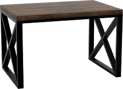 Кухонный стол TMB Loft Эгилсей Дуб 1500x800 40 мм (кофе)