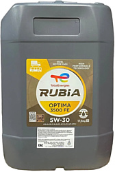 Моторное масло Total Rubia Opt 3500 FE 5W-30 20л