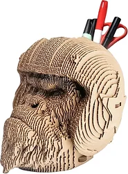 Сборная модель QBRIX Горилла-органайзер 3D 20019